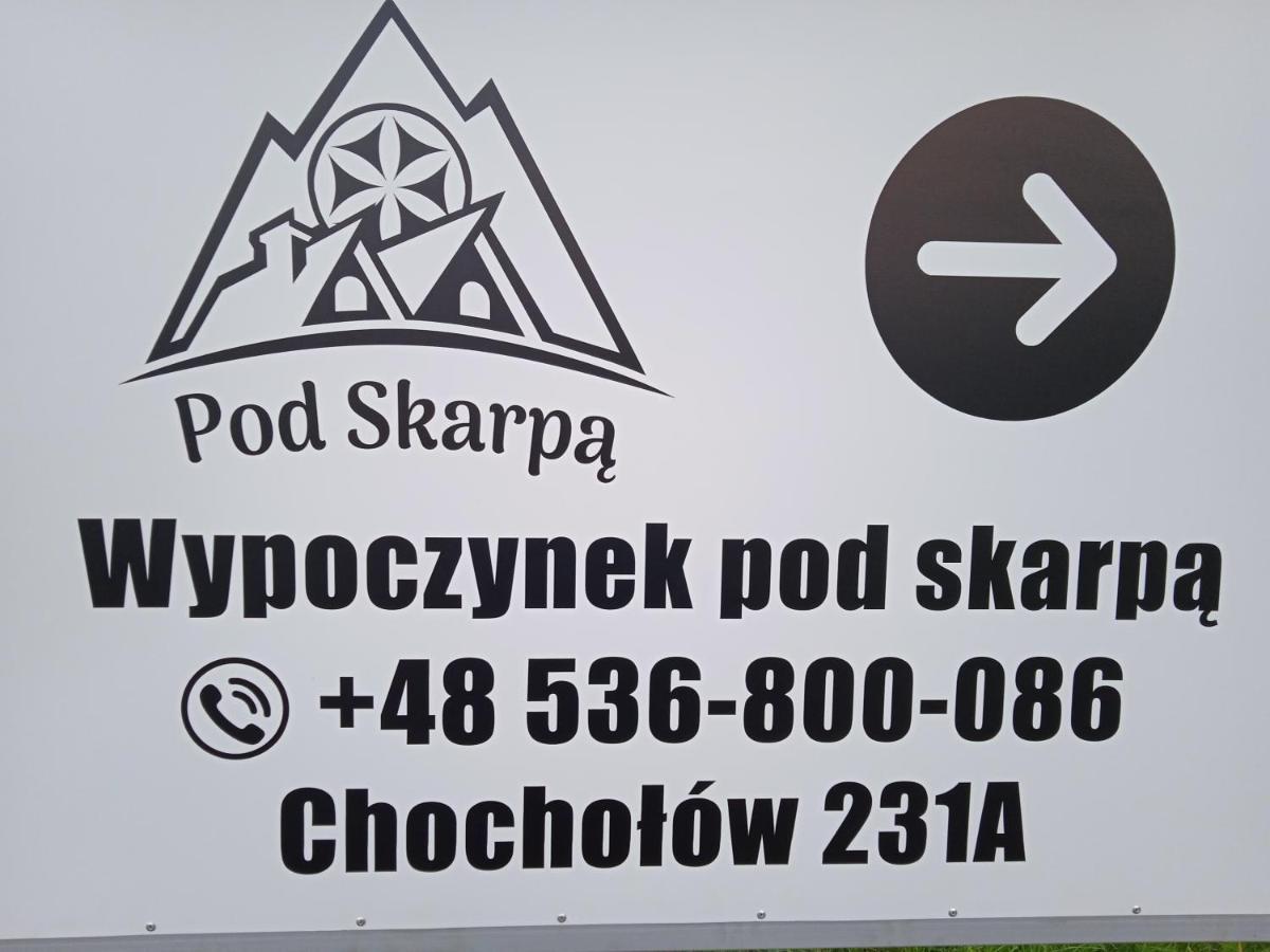 Wypoczynek Pod Skarpa Apartment Chocholow Exterior foto